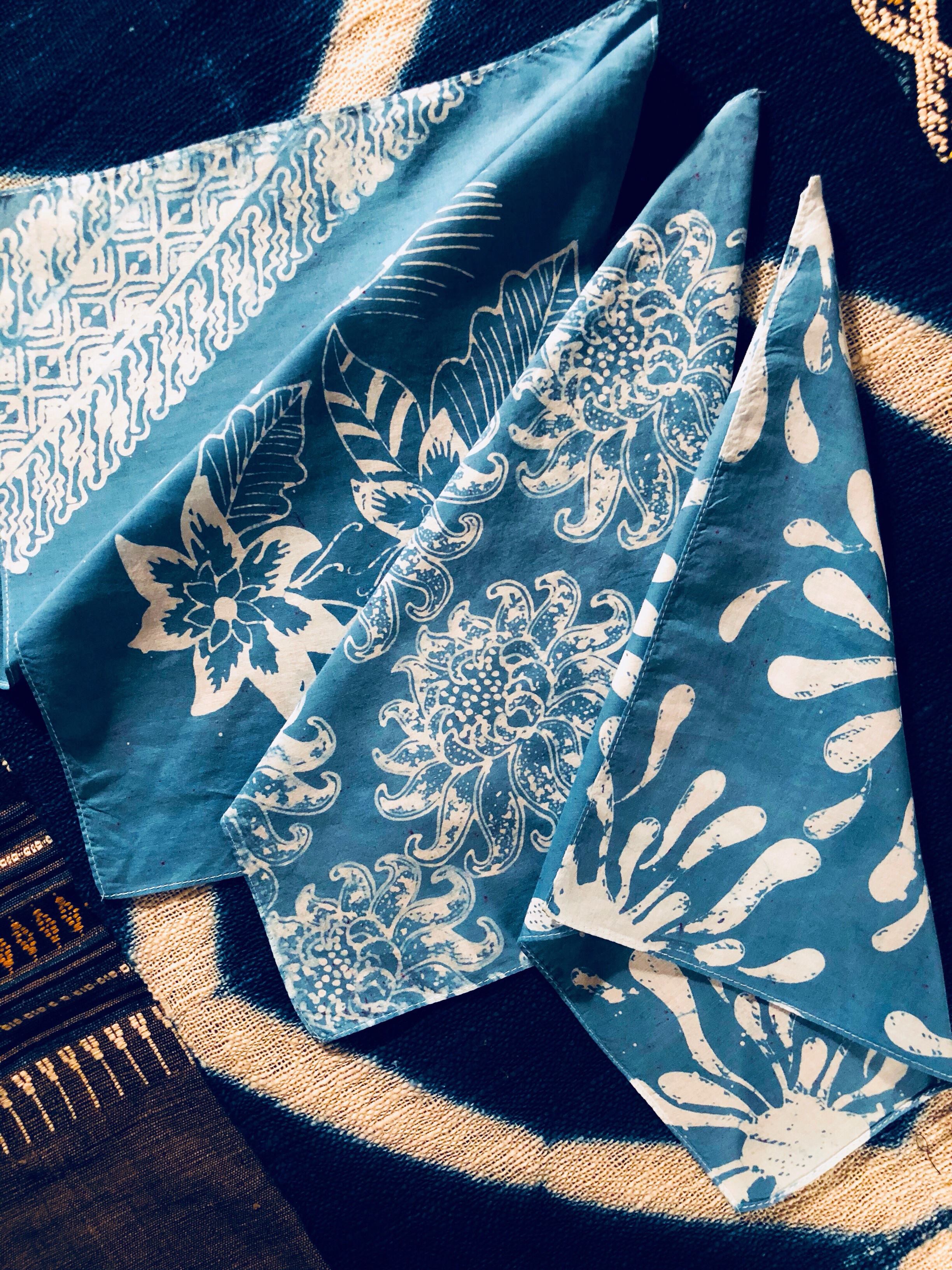 Design and Make Batik Napkins Teratai Malaysia