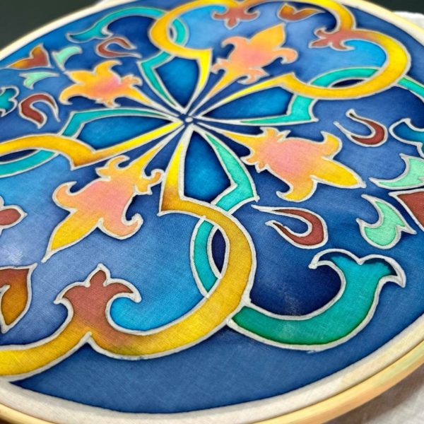 Ramadan Sacred Geometric Batik Hoop Painting Kit