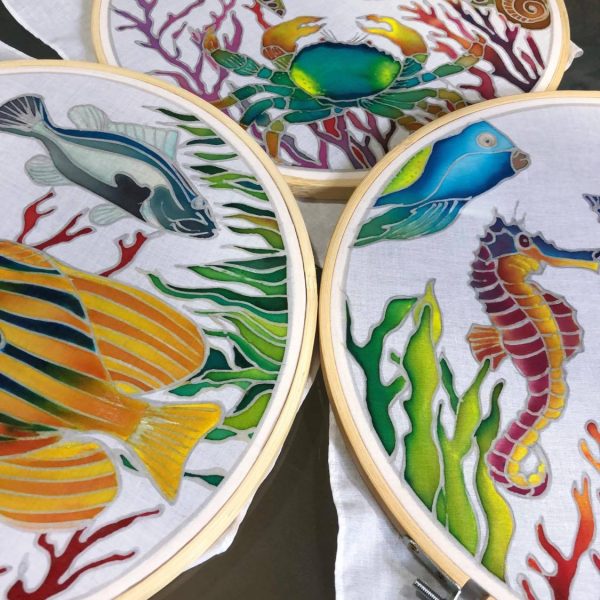 DIY Batik Hoop Painting Kits