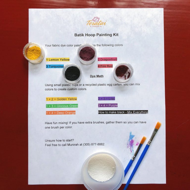 Ramadan Batik Painting Kit - Ramadan Kareem - Image 3