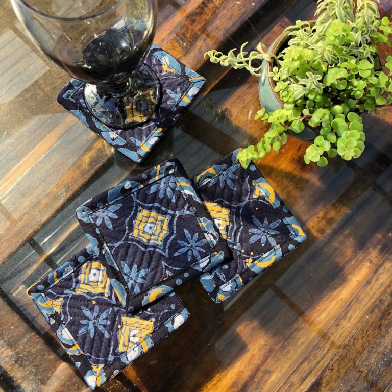 Batik Coasters Set of 4 - Image 4