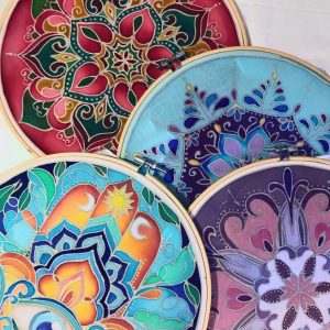 Holiday 2020 DIY Batik Hoop Painting Kits