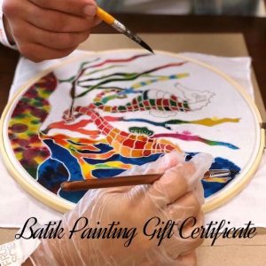Batik Painting Gift Certificate