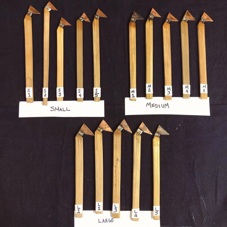 Black Hmong Tjanting Tools S, M, L