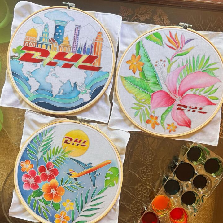 All three DHL designs for January 22, 2025 batik workshop