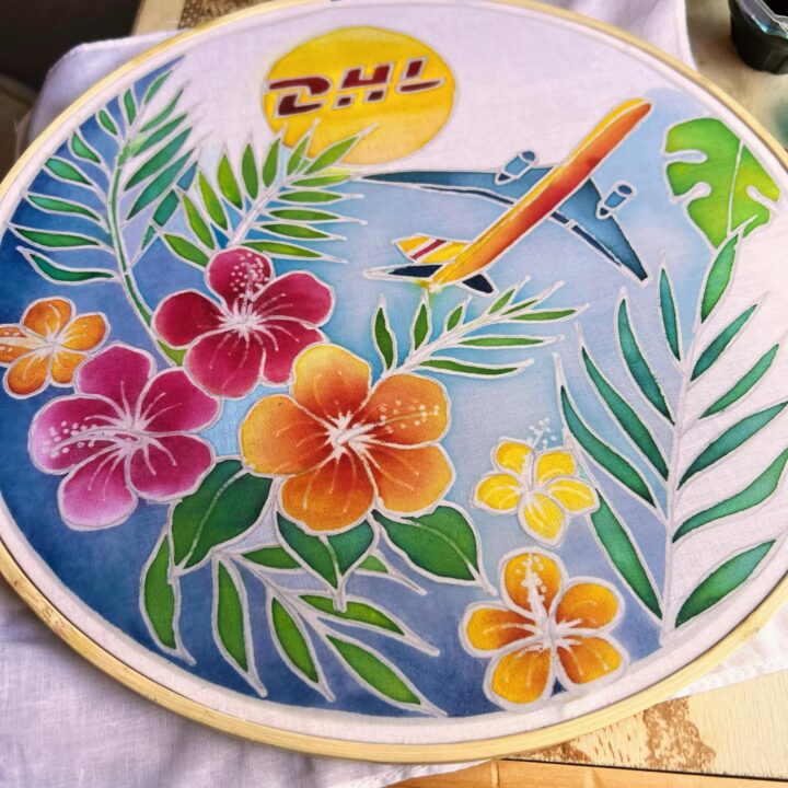 Aviation Design for DHL Batik Workshop